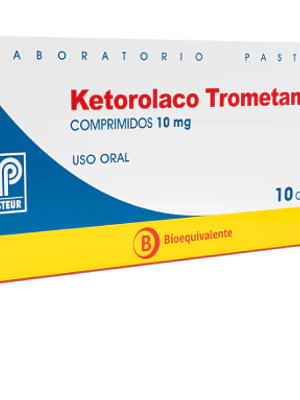 Ketorolaco Trometamol (B) 10 mg 10 Comprimidos. Pasteur