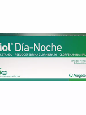 Kiol Antigripal Día-Noche Paracetamol 20 Comprimidos recubiertos.