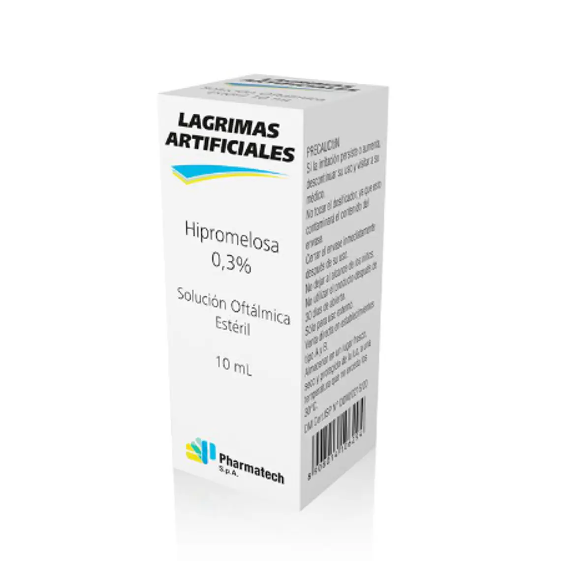 Lágrimas artificiales Hipromelosa 0,3 % Solución oftálmica 10 ml. Pharmatech 1