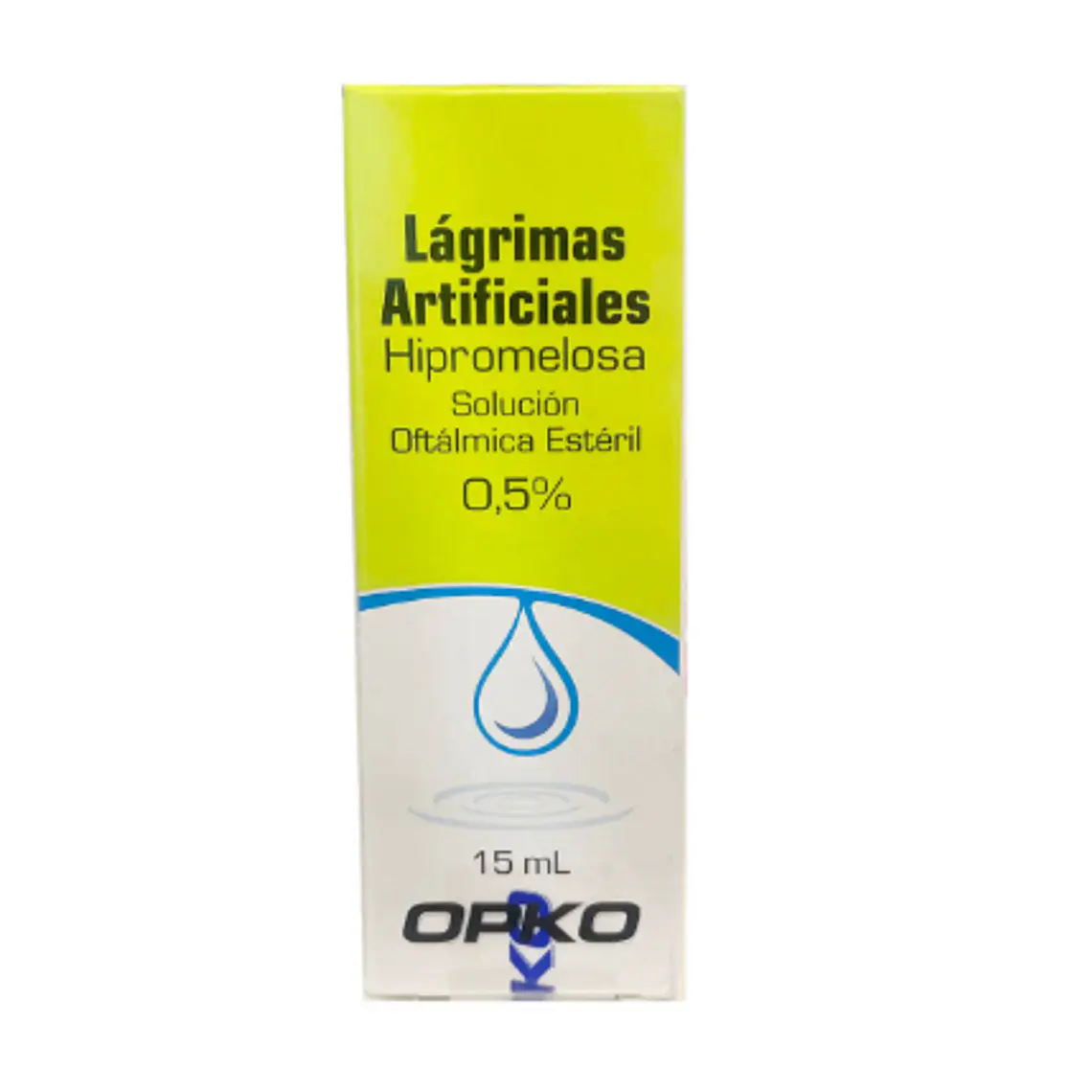 Lágrimas Artificiales Hipromelosa 0,5 % Solución oftálmica 15 ml. Opko 1