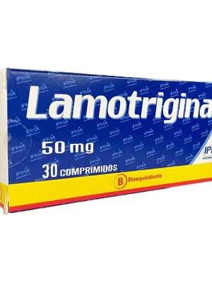 Lamotrigina (B) 50 mg 30 Comprimidos. Iphsa