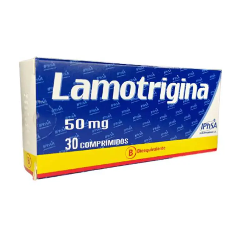 Lamotrigina (B) 50 mg 30 Comprimidos. Iphsa 1