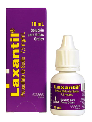 Laxantil Picosulfato de sodio 7,5 mg/ml Solución para gotas 10 ml.
