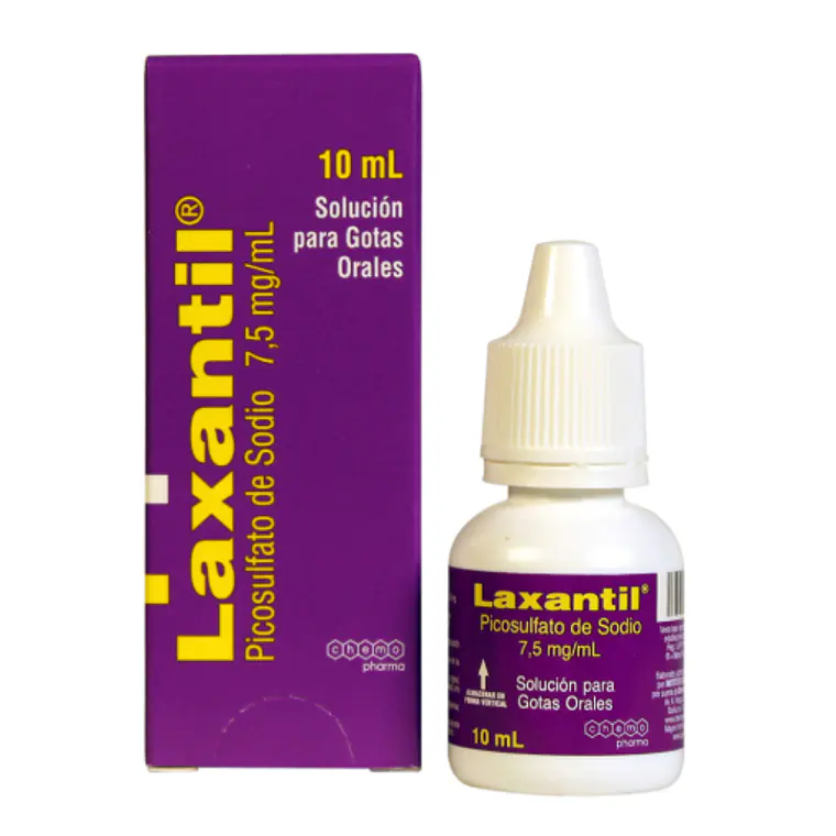 Laxantil Picosulfato de sodio 7,5 mg/ml Solución para gotas 10 ml. 1