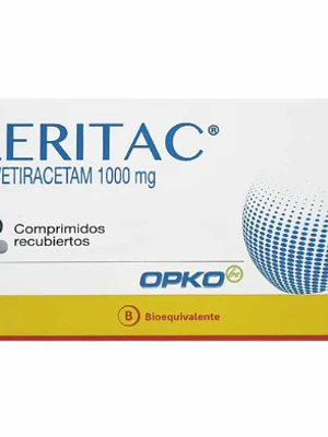 Leritac (B) Levetiracetam 1000 mg 30 Comprimidos.