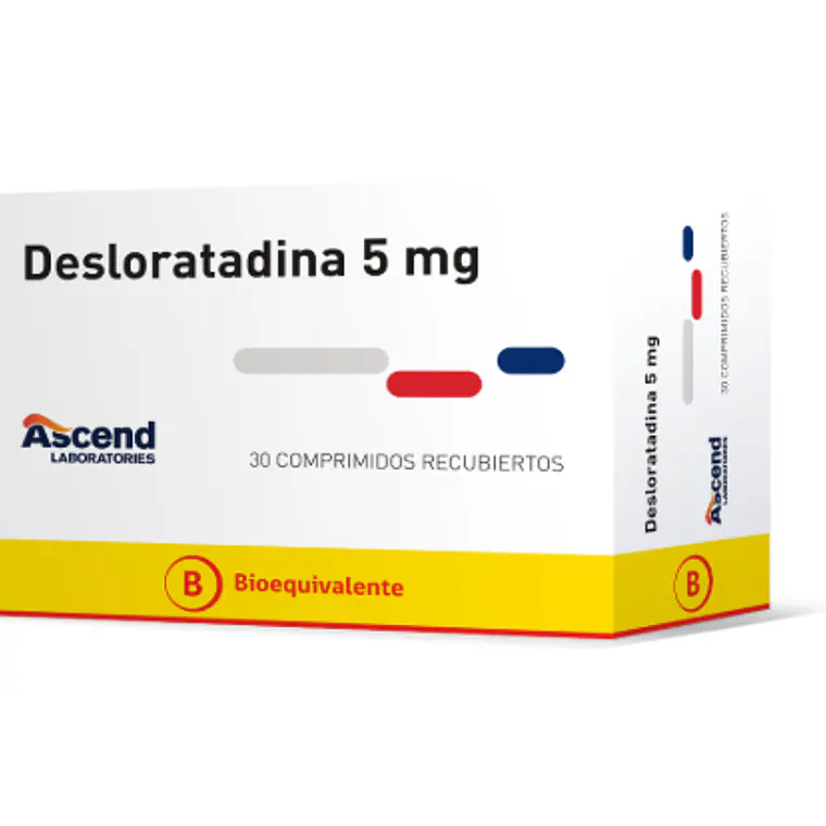 Desloratadina (B) 5 mg 30 Comprimidos recubiertos. 1