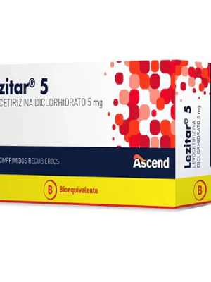 Lezitar (B) Levocetirizina diclorhidrato 5 mg 30 Comprimidos recubiertos.