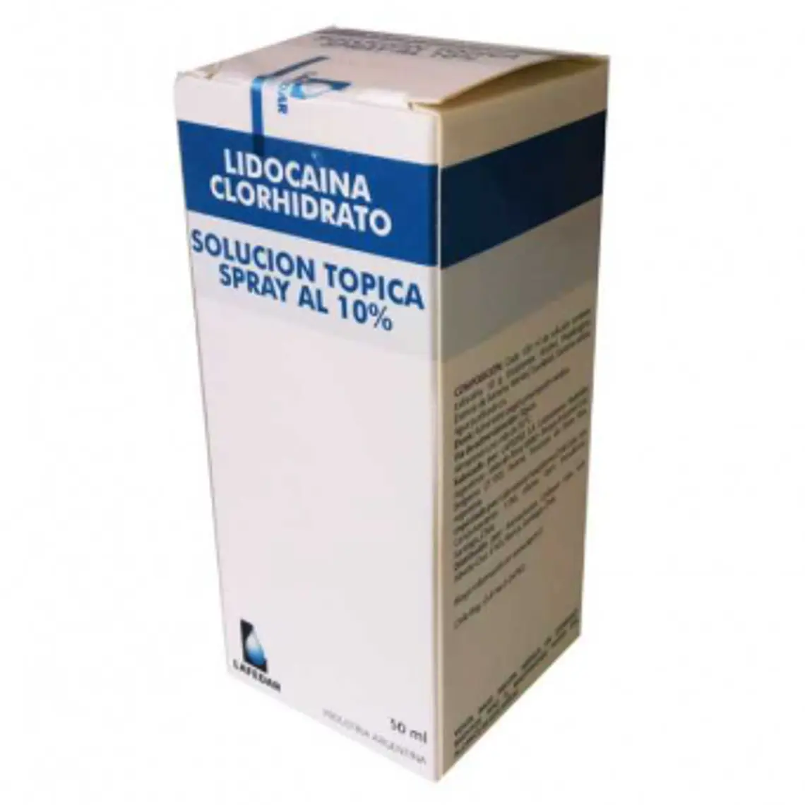 Lidocaína 10 % Solución tópica Spray 50ml. Bph 1