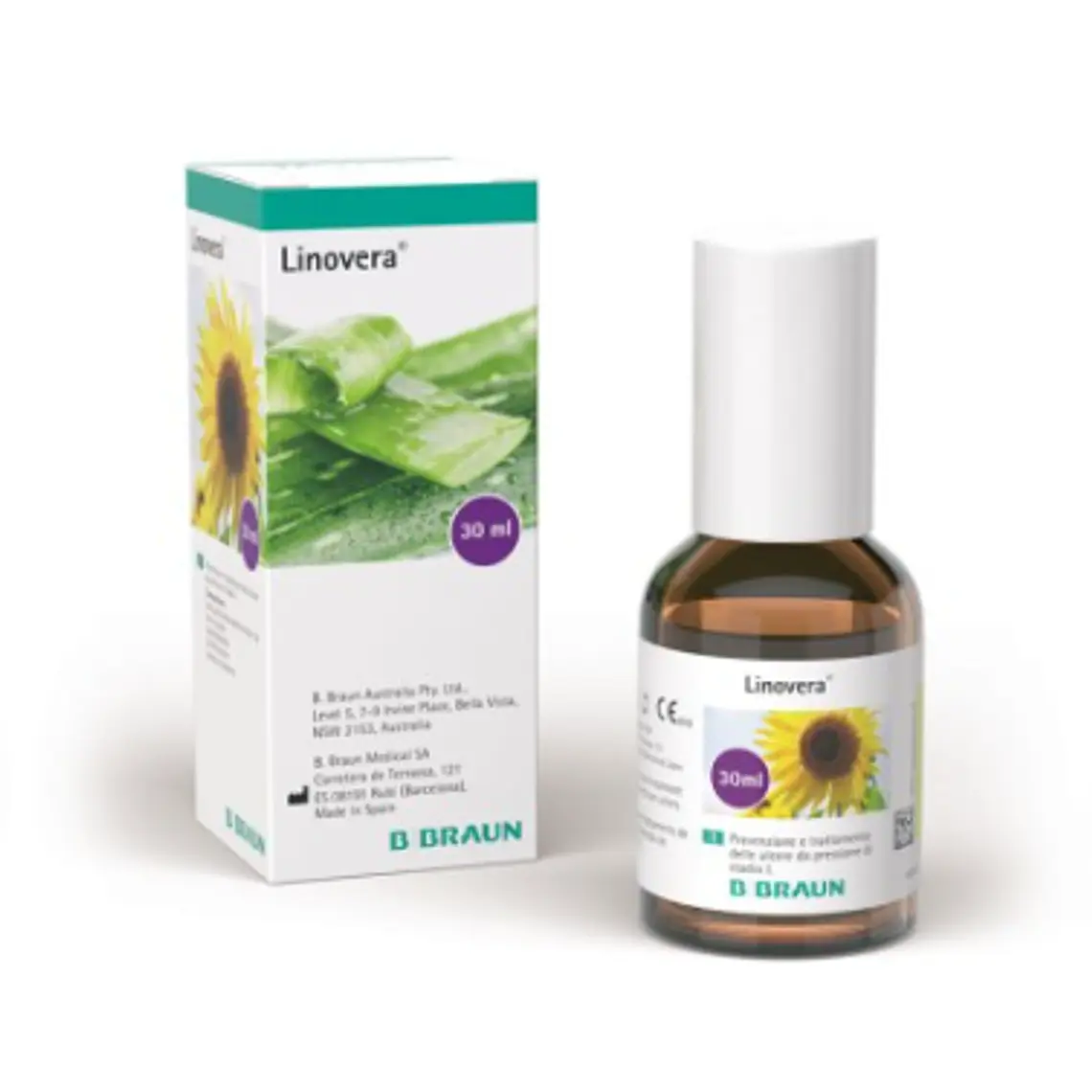 Linovera Emulsión de ácidos grasos 30 ml. Braun 1