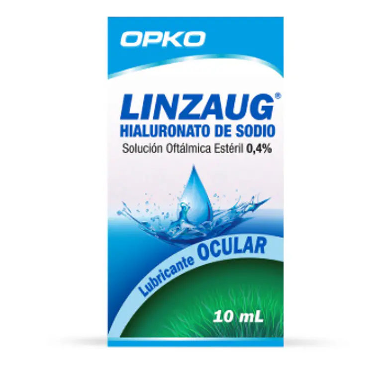 Linzaug Hialuronato de sodio 0,4 % Solución oftálmica 10 ml. 1