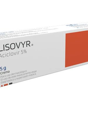Lisovyr Aciclovir 5 % Crema 15 g.