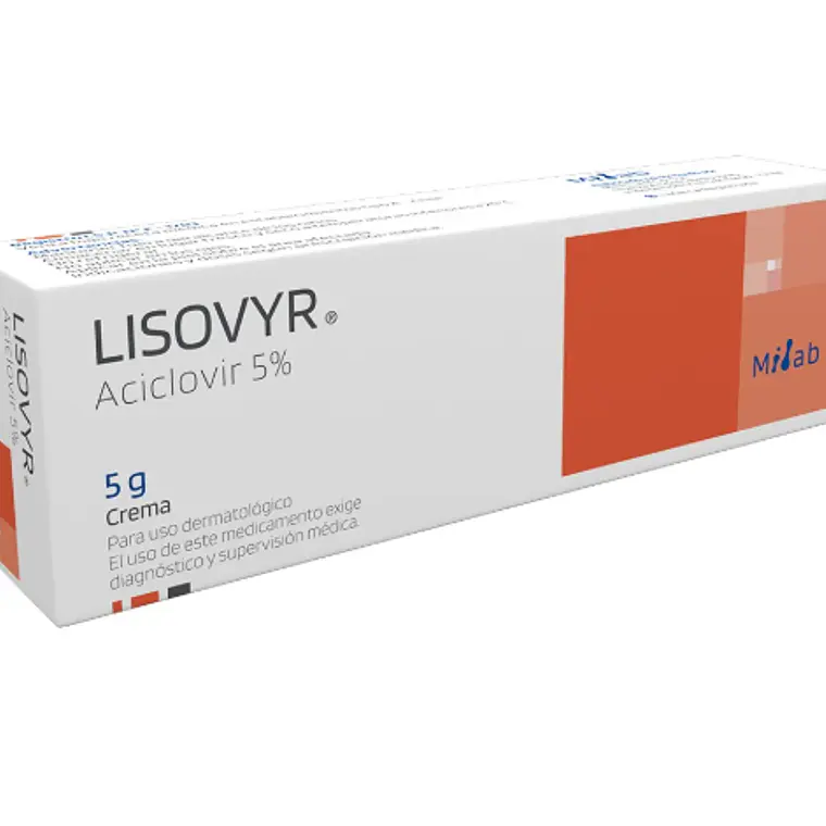 Lisovyr Aciclovir 5 % Crema 15 g. 1