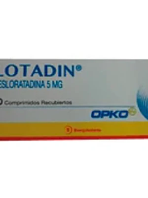 Lotadin (B) Desloratadina 5 mg 30 Comprimidos recubiertos.