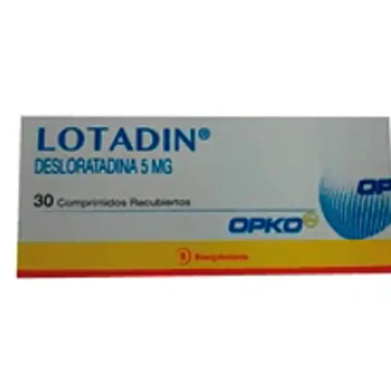 Lotadin (B) Desloratadina 5 mg 30 Comprimidos recubiertos. 1
