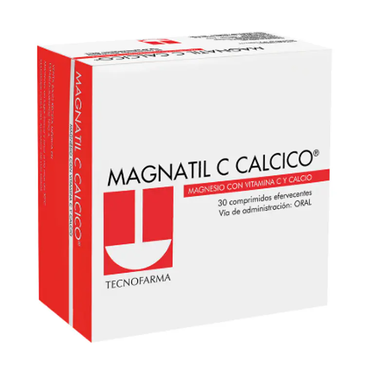 Magnatil Cálcico 30 Comprimidos efervescentes. 1