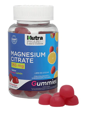 Magnesium Citrate 60 Gummies. Nutra Pharm