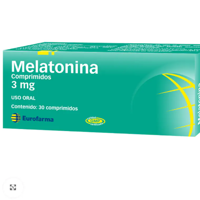 Melatonina 3 mg 30 Comprimidos. Eurofarma 1