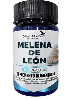Melena de León 60 Cápsulas. Green Medical