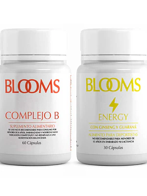 Pack Blooms Energia - Energy + Complejo B