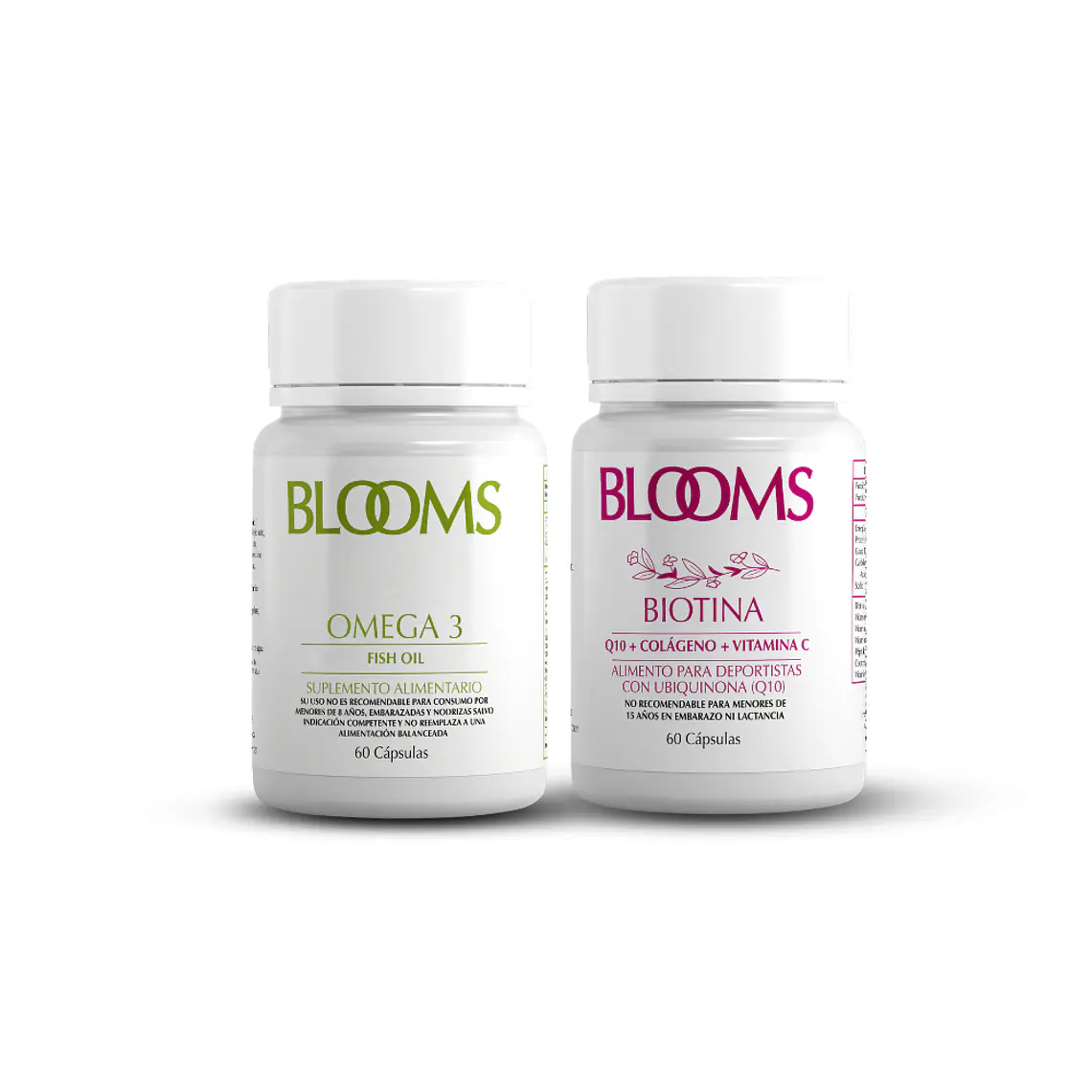 Pack Blooms Mujer Antiage Biotina + Omega 3 1