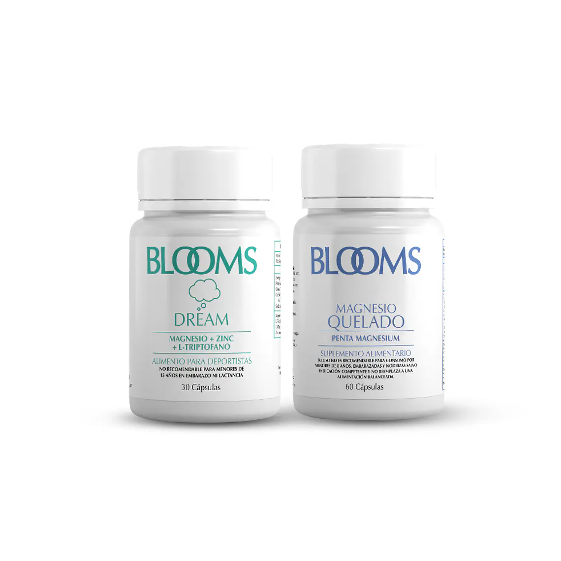 Pack Blooms Recuperación Profunda Relajacion Sueño: Penta Magnesio + Dream 1