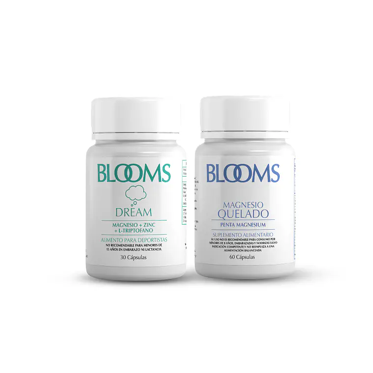 Pack Blooms Recuperación Profunda Relajacion Sueño: Penta Magnesio + Dream 1