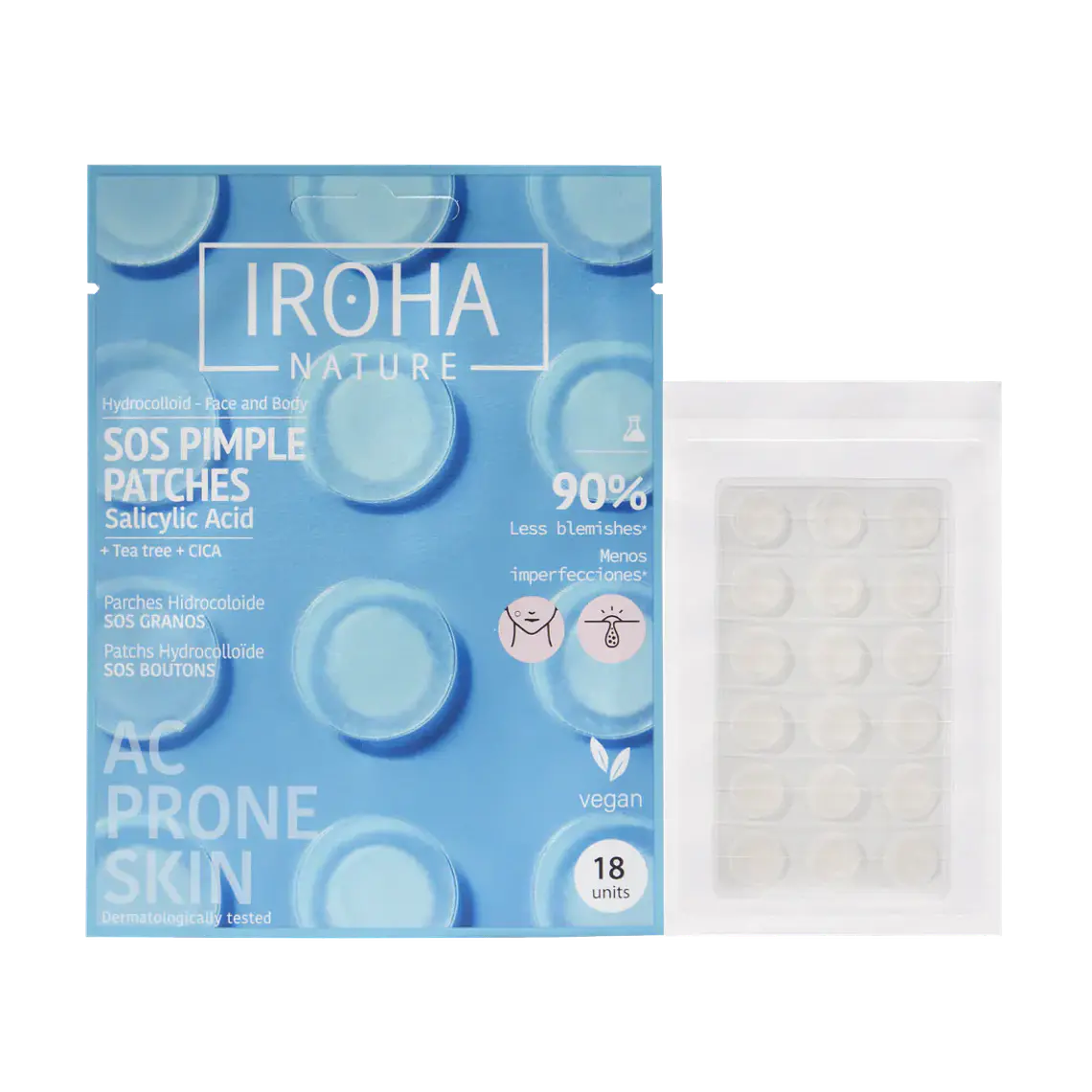 Iroha SOS Parches para Imperfecciones AC Control 1