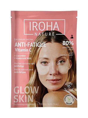 Iroha Parches Contorno de Ojos Antifatiga - Vitamin C