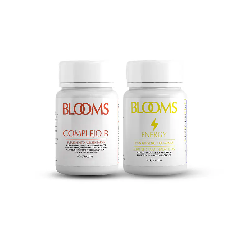 Pack Blooms Energia - Energy + Complejo B 1
