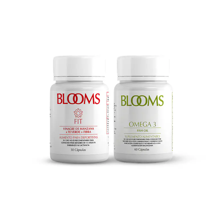 Pack Blooms Detox Control Peso: Fit + Omega 3 1