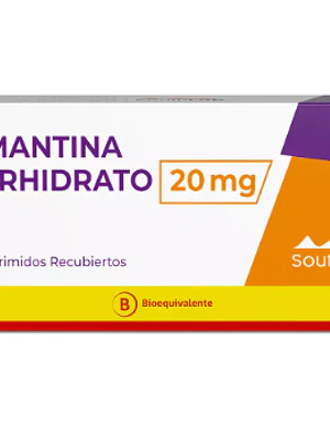Memantina Clorhidrato 20 mg 28 Comprimidos. Southlab-Saval