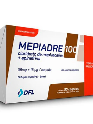 Mepiadre Amp 2%/1:100.000 /1,8 ml por 50