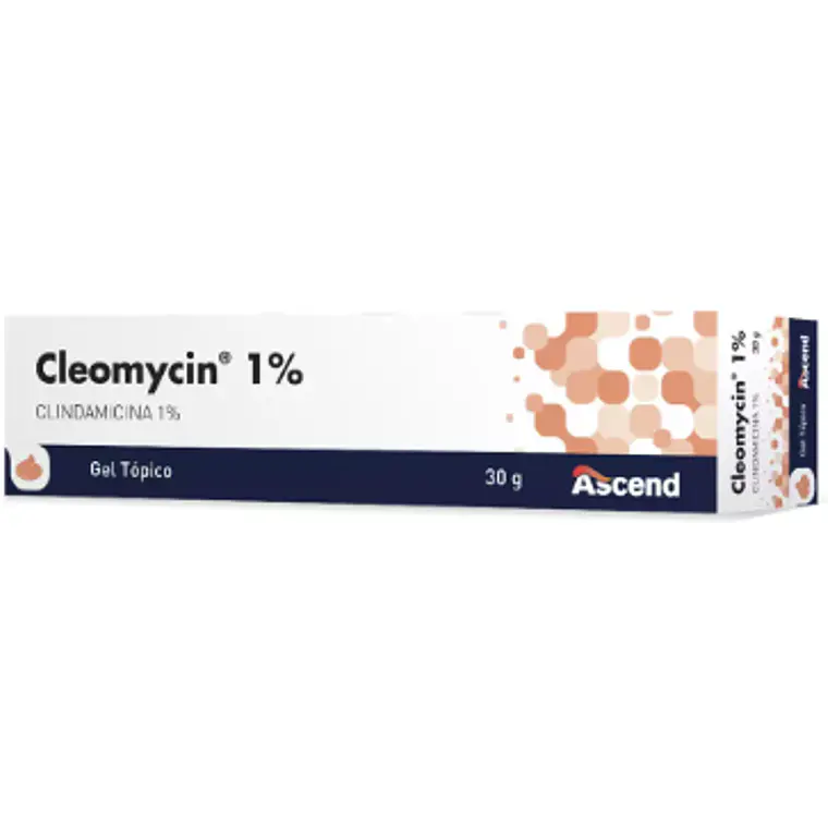 Cleomycin Clindamicina 1 % Gel tópico 30 g. 1