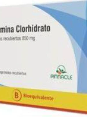 Metformina comprimidos 850 mg por 30 Pinnacle (Be)