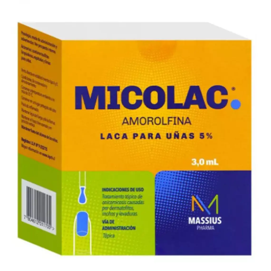 Micolac 5% Laca por 3  ml 1