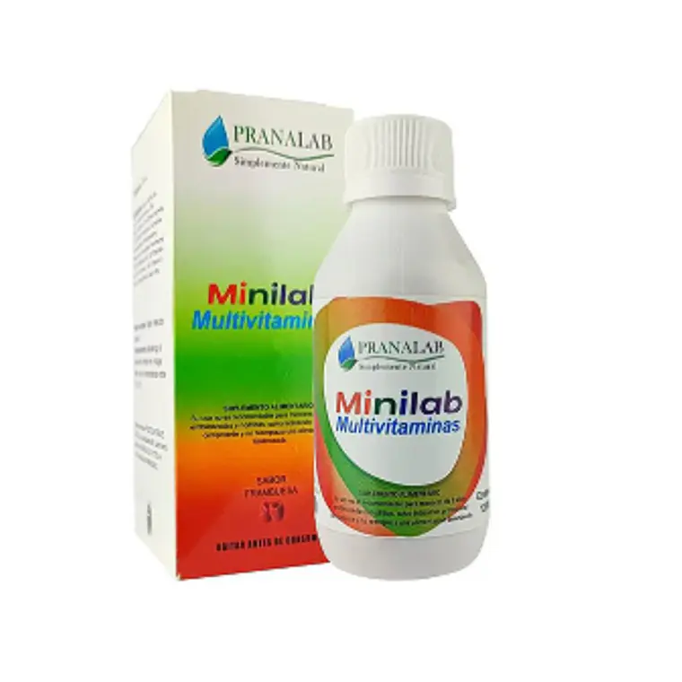 Minilab Multivitamínico Jarabe infantil 125 ml. 1