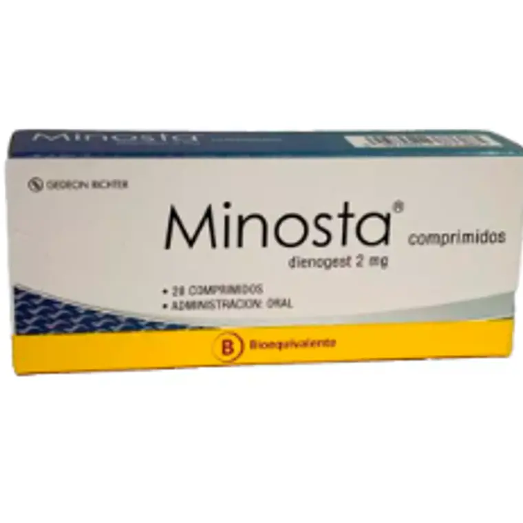 Minosta 2 mg comprimidos por 28 1