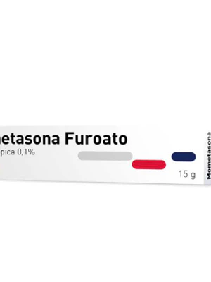 Mometasona Cre 0,1% por 15  gramos Ascend