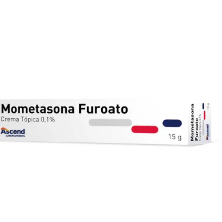 Mometasona Cre 0,1% por 15  gramos Ascend 1