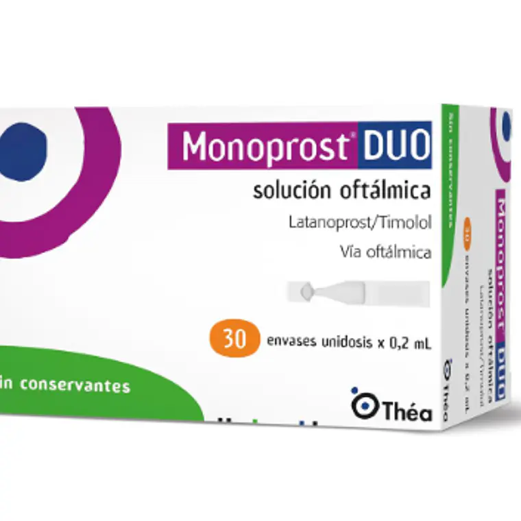 Monoprost Duo Solución oftálmica 30 Unidosis. 1