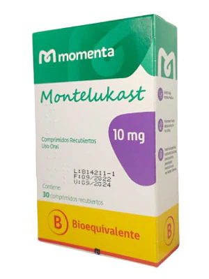 Montelukast (B) 10 mg 30 Comprimidos recubiertos. Eurofarma