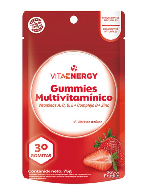 Multivitaminas  Gomitas por 30  unidades  Vitaenergy