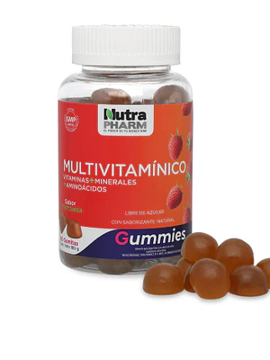 Multivitaminico Adultos 60 Gummies. Nutra Pharm