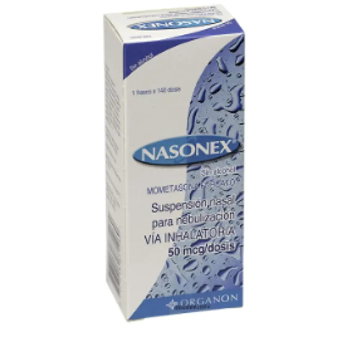 Nasonex Mometasona 50 mcg Suspensión nasal 140 Dosis. 1