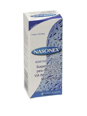 Nasonex Mometasona 50 mcg Suspensión nasal 140 Dosis.