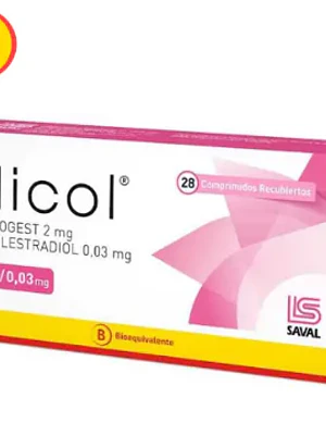 Nicol (B) Dienogest, Etinilestradiol 28 Comprimidos.