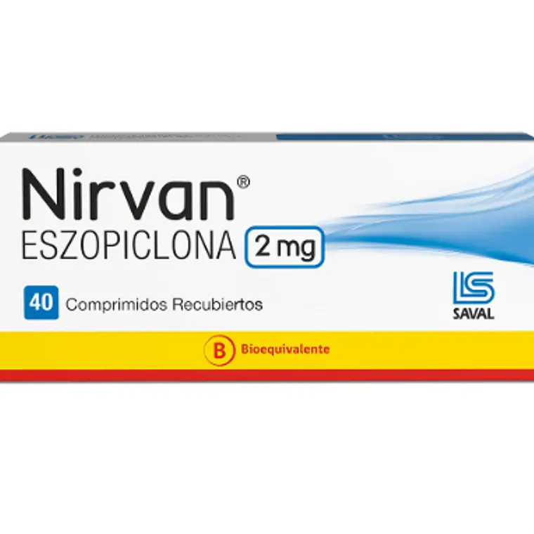 Nirvan comprimidos 2 mg por 40 1