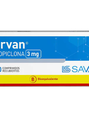 Nirvan comprimidos 3 mg por 40
