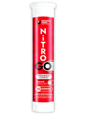 Nitro Go Com (Complejo B Con Taurina & Guarana) X 20