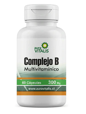 Complejo B Multivitamínico 60 Cápsulas. Aura Vitalis